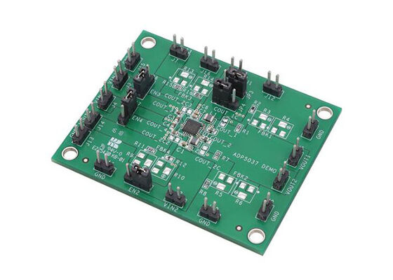 ADP5037CP-EVALZ एम्बेडेड सॉल्यूशंस ADP5037 माइक्रो पावर मैनेजमेंट यूनिट मूल्यांकन बोर्ड