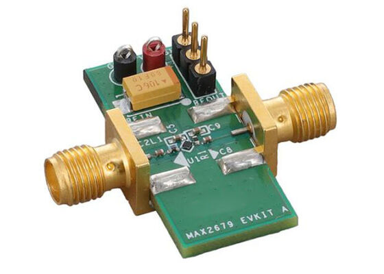 MAX2679EVKIT एम्बेडेड सॉल्यूशंस MAX2679 जीपीएस/जीएनएसएस कम शोर एम्पलीफायर मूल्यांकन बोर्ड