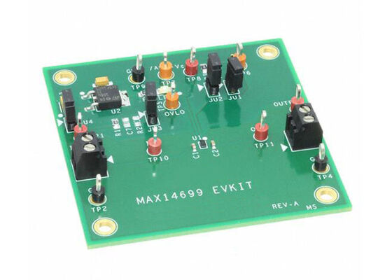 MAX14699EVKIT एम्बेडेड सॉल्यूशंस MAX14699 ओवरवोल्टेज प्रोटेक्टर मूल्यांकन किट