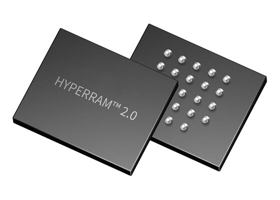 CYEL18V2563-200BKXE मेमोरी आईसी चिप 256MBit ऑटोमोटिव अनुप्रयोगों के लिए 200MHz इंटरफ़ेस के साथ छद्म स्थैतिक रैम