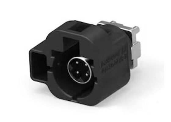 2315239-1 6 पोजीशन शील्ड ऑटोमोटिव एचएसडी डेटा कनेक्टर 100 वी वायर-टू-बोर्ड वर्टिकल माउंट