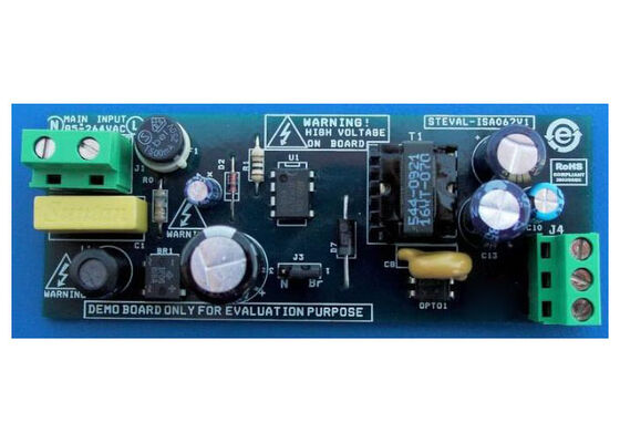 STEVAL-ISA062V1 एम्बेडेड सॉल्यूशंस VIPER17 6W SMPS प्रदर्शन बोर्ड