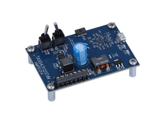 TAS5431Q1EVM एम्बेडेड सॉल्यूशंस 400KHz से 500KHz ऑडियो प्रोसेसिंग मूल्यांकन बोर्ड