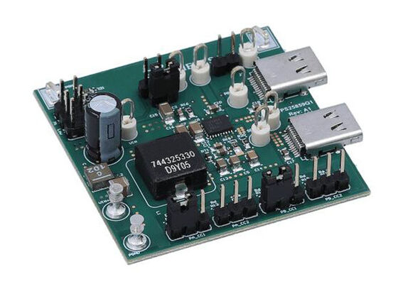 TPS25859Q1EVM-161 एम्बेडेड सॉल्यूशंस TPS25859-Q1 यूएसबी टाइप-सी चार्जिंग पोर्ट कंट्रोलर मूल्यांकन मॉड्यूल