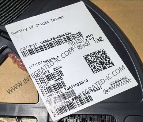 TJA1102HN ईथरनेट आईसी 100Mbps डबल पोर्ट ईथरनेट PHY ट्रांससीवर VFQFN56 पैकेज में