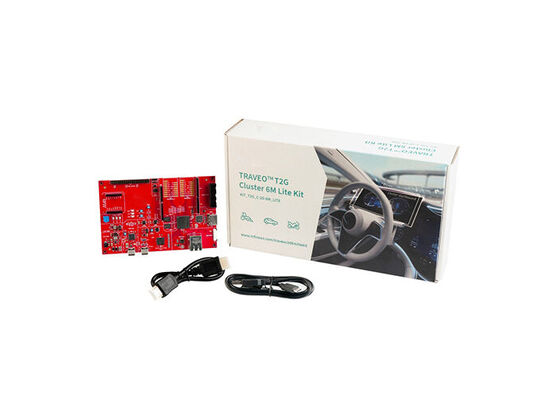 KIT-T2G-C-2D-6M-LITE एम्बेडेड सॉल्यूशंस TRAVEOTM ARM कॉर्टेक्स-M0+ MCU 32-बिट एम्बेडेड मूल्यांकन बोर्ड