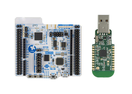 P-NUCLEO-WB55 एम्बेडेड सॉल्यूशंस 2.4GHz STM32WB BT 5.0 RF ट्रांससीवर मूल्यांकन बोर्ड