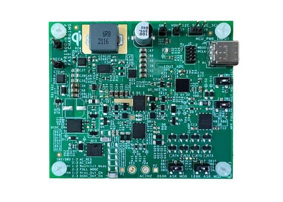 WPR1500-HVMPP एम्बेडेड सॉल्यूशंस हाई वोल्टेज एमपीपी वायरलेस चार्जिंग रिसीवर डेवलपमेंट बोर्ड