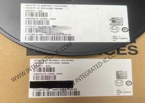 HMC589AST89E इंटीग्रेटेड सर्किट चिप InGaP HBT MMIC एम्पलीफायर 21 dB गेन और DC से 4 GHz फ्रीक्वेंसी रेंज के साथ