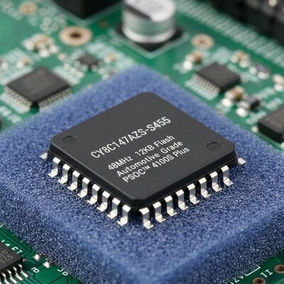 CY8C4147AZS-S455 32-बिट माइक्रोकंट्रोलर MCU 48MHz स्पीड 128KB फ्लैश मेमोरी ऑटोमोटिव ग्रेड PSoCTM 4100S प्लस के साथ