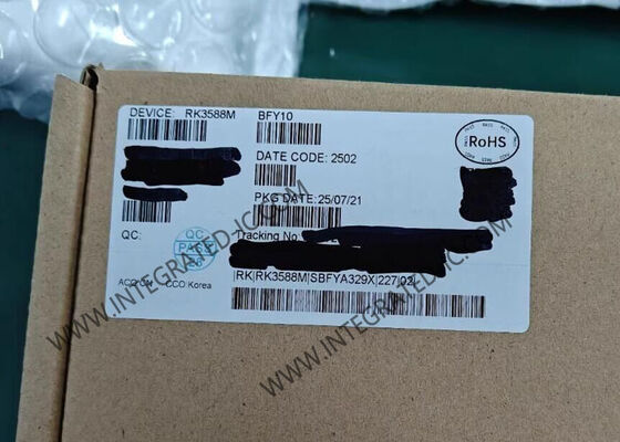 RK3588M एआई प्रोसेसर चिप 8nm प्रोसेस लो पावर एआईओटी प्रोसेसर FCBGA1088L के साथ
