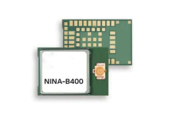 NINA-B400-00B बीटी आईसी 2.4GHz 2Mbps 1.7V से 3.6V स्टैंड-अलोन बीटी 5.1 लो एनर्जी मॉड्यूल