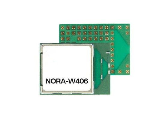 NORA-W406-00B वाईफाई चिप 54Mbps 71mA से 78mA स्टैंड-अलोन वाई-फाई™ 6 मल्टीरेडियो मॉड्यूल