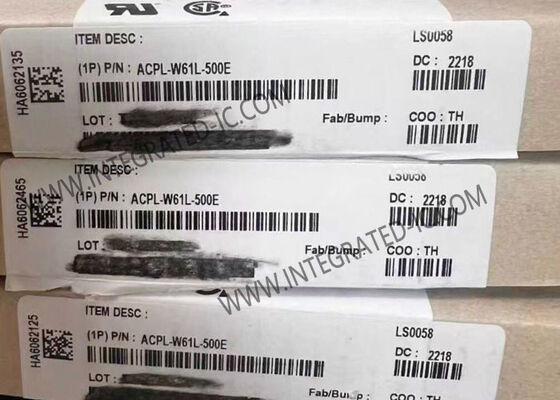 ACPL-W61L-500E 5000Vrms आइसोलेशन इंटीग्रेटेड सर्किट चिप के साथ कम पावर 10MBd डिजिटल CMOS ऑप्टोकैपलर