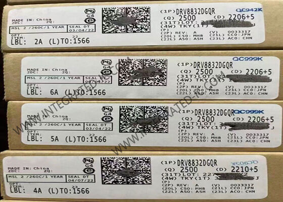 DRV8832DGQR एकीकृत सर्किट चिप 1A आउटपुट करंट एच-ब्रिज मोटर ड्राइवर 2.75V से 6.8V ऑपरेटिंग वोल्टेज के साथ