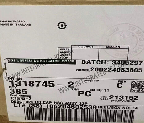 पीसीबी अनुप्रयोगों के लिए 1318745-2 32 स्थिति 2.2 मिमी पिच ऑटोमोटिव ग्रेड सिग्नल हेडर कनेक्टर