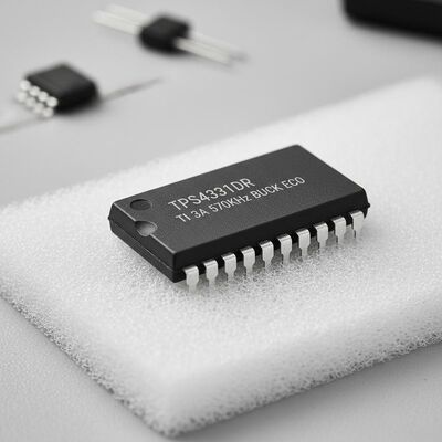 TPS54331DR इंटीग्रेटेड सर्किट चिप 3A 570kHz स्टेप डाउन DC-DC कनवर्टर इको-मोड के साथ