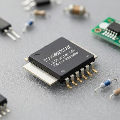 DS90UB927QSQX एकीकृत सर्किट चिप 2.975Gbps 24-बिट रंग FPD-लिंक III सीरियलाइज़र ऑटोमोटिव ग्रेड WQFN-40
