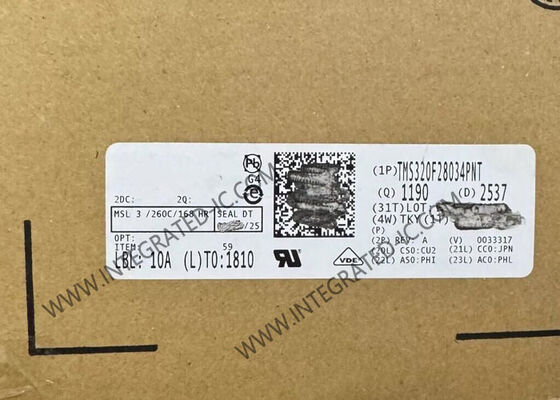 TMS320F28034PNT माइक्रोकंट्रोलर MCU C2000 रियल टाइम 32-बिट MCU 60MHz स्पीड और 128KB फ्लैश मेमोरी के साथ