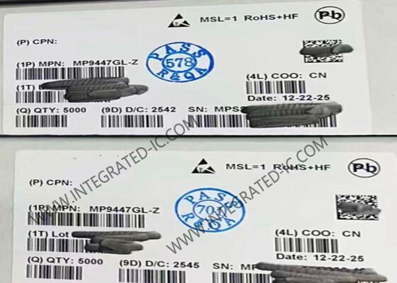 MP9447GL एकीकृत सर्किट चिप 5A 36V सिंक्रोनस स्टेप-डाउन कन्वर्टर QFN-20