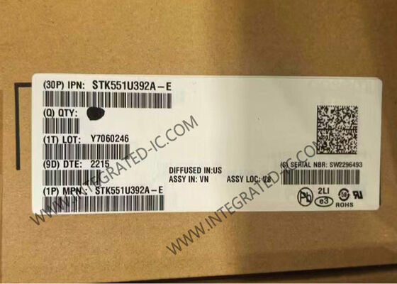 STK551U392A-E ऑटोमोटिव आईजीबीटी मॉड्यूल हाई इंटीग्रेटेड 600V 15A हाफ ब्रिज इंटेलिजेंट पावर मॉड्यूल