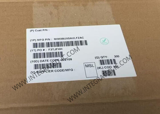 MIMX8UX5AVLFZAC माइक्रोकंट्रोलर MCU 5Core 64Bit एम्बेडेड माइक्रोप्रोसेसर IC BGA-1296