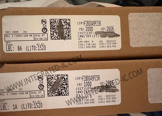 F280049PZSR माइक्रोकंट्रोलर MCU C2000TM 32-बिट MCU 100MHz C2000 रीयल-टाइम माइक्रोकंट्रोलर