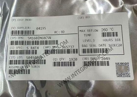 5M160ZM68C5N फील्ड प्रोग्राम करने योग्य गेट सरणी कम शक्ति MAX V जटिल प्रोग्राम करने योग्य तर्क उपकरण