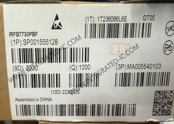 IRFB7730PBF इंटीग्रेटेड सर्किट चिप 75V 195A StrongIRFET एन-चैनल MOSFET ट्रांजिस्टर