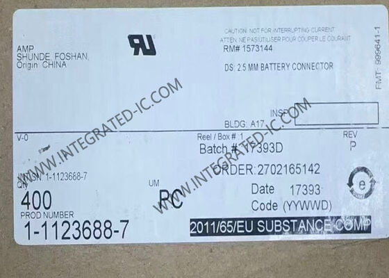 1-1123688-7 कनेक्टर डीसी जैक कनेक्टर 10POS ब्लेड टाइप पावर कनेक्टर