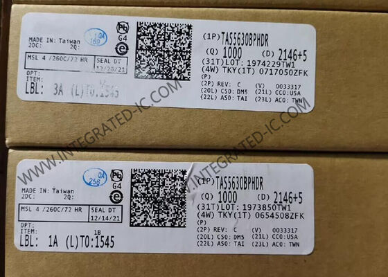 TAS5630BPHDR एकीकृत सर्किट चिप PurePathTM HD 300W स्टीरियो क्लास डी एम्पलीफायर HTQFP-64
