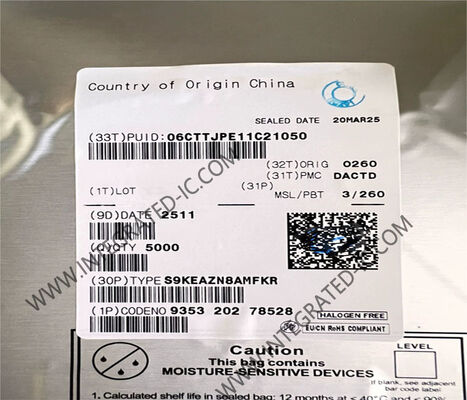 S9KEAZN8AMFKR 32-बिट ARM Cortex-M0+ 48MHz ऑटोमोटिव ग्रेड माइक्रोकंट्रोलर MCU