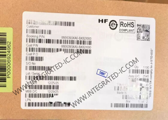 88E6393XA0-BXB2I000 ईथरनेट आईसी 11-पोर्ट SOHO स्विच आठ 10/100/1000Mbps PHYs के साथ