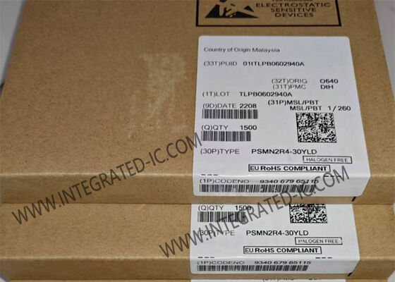 PSMN2R4-30YLD एन-चैनल MOSFET ट्रांजिस्टर 30V ड्रेन टू सोर्स वोल्टेज 2.4mΩ Rds ऑन और 100A सतत ड्रेन करंट के साथ