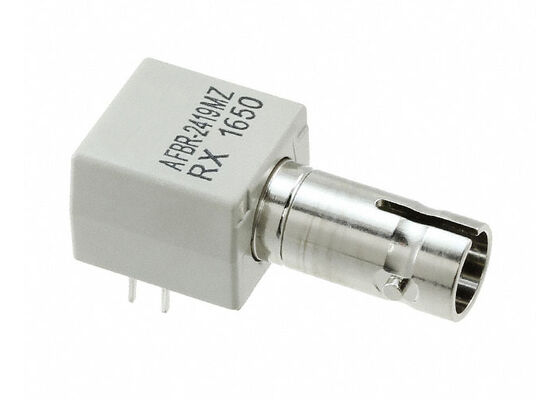 AFBR-2419MZ 50MBd डेटा दर फाइबर ऑप्टिक रिसीवर 820nm तरंग दैर्ध्य और CMOS/TTL आउटपुट के साथ