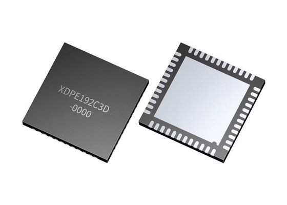 XDPE192C3D-0000 इंटीग्रेटेड सर्किट चिप डिजिटल मल्टीफ़ेज़ कंट्रोलर 12-फ़ेज़ डुअल लूप वोल्टेज रेगुलेटर