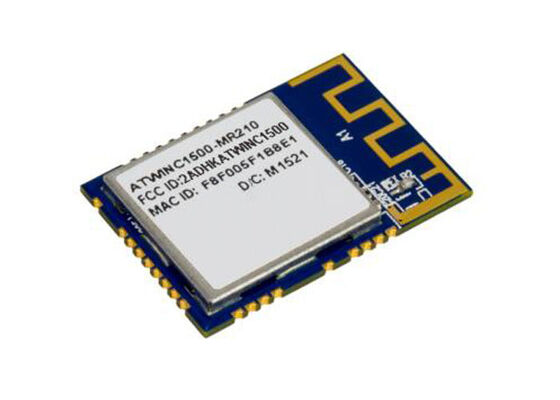 ATWINC1500-MR210UB1977 वायरलेस कम्युनिकेशन मॉड्यूल 72Mbps कम बिजली की खपत 802.11 b/g/n IoT मॉड्यूल