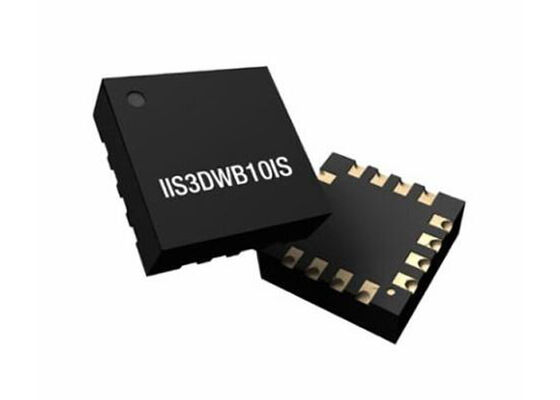 IIS3DWB10IS सेंसर IC कम-शोर 3-एक्सिस डिजिटल कंपन सेंसर LGA-16 एक्सेलेरेशन सेंसर