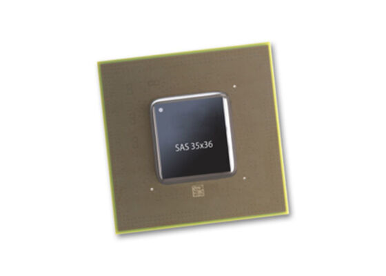 SX02-0B00-00 एकीकृत सर्किट चिप 12Gb/s बाहरी भंडारण वातावरण के लिए एसएएस विस्तारक