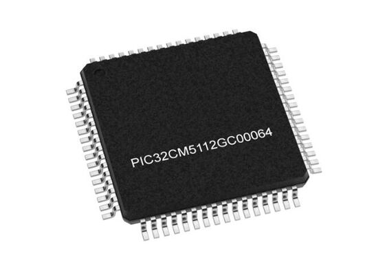 PIC32CM5112GC00064-I/V2X माइक्रोकंट्रोलर MCU 32-बिट ARM Cortex-M23 MCU TQFP-64 PIC32CM GC माइक्रोकंट्रोलर IC