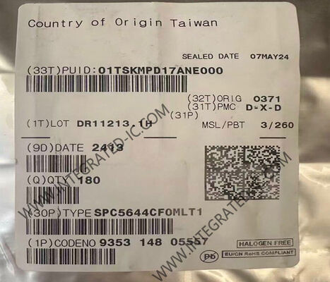 SPC5644CF0MLT1 32-बिट डुअल-कोर माइक्रोकंट्रोलर MCU 1.5MB प्रोग्राम मेमोरी और 177 I/O LQFP-208 MPC564xB-C MCU के साथ