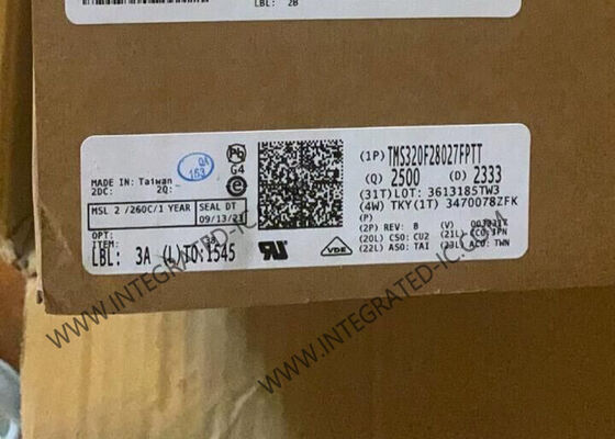 TMS320F28027FPTT माइक्रोकंट्रोलर MCU C2000TM 32-बिट 60MHz औद्योगिक नियंत्रण के लिए 64 KB फ्लैश के साथ
