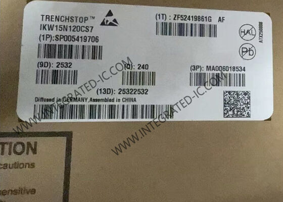 IKW15N120CS7 1200V 15A IGBT7 S7 एंटी-पैरेलल डायोड इंटीग्रेटेड सर्किट चिप के साथ ट्रांजिस्टर