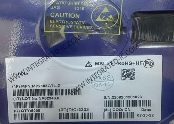 MP2183GTL Integrated Circuit Chip 3A Synchronous Step-Down Converter with 1.2MHz Switching Frequency in SOT-583 Package