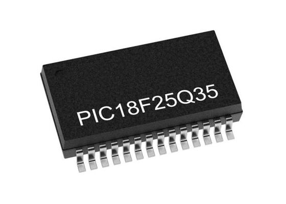 PIC18F25Q35-I/SS माइक्रोकंट्रोलर एमसीयू लो पावर 8-बिट 64MHz माइक्रोकंट्रोलर IoT एज नोड्स के लिए