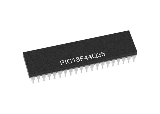 PIC18F44Q35-I/P माइक्रोकंट्रोलर MCU 8-बिट 64MHz 1.8V से 5.5V MCU रियल-टाइम सिग्नल मॉनिटरिंग के लिए