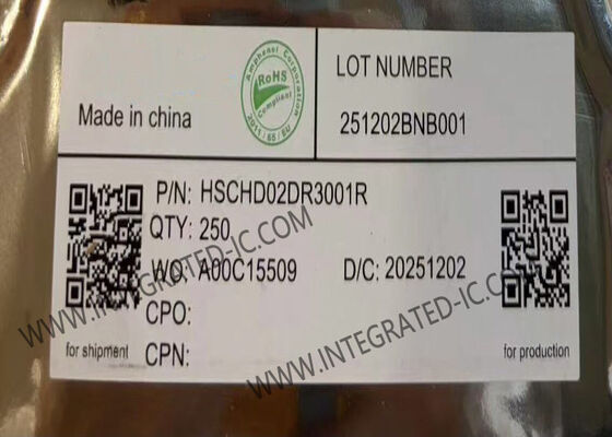 HSCHD02DR3001R कनेक्टर्स एचएससी सीरीज कनेक्टर ऑटोमोटिव अनुप्रयोगों के लिए