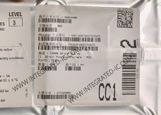 इंटीग्रेटेड सर्किट चिप TMS320F28377DZWTS 32-बिट 200MHz 1MB डुअल-कोर माइक्रोकंट्रोलर