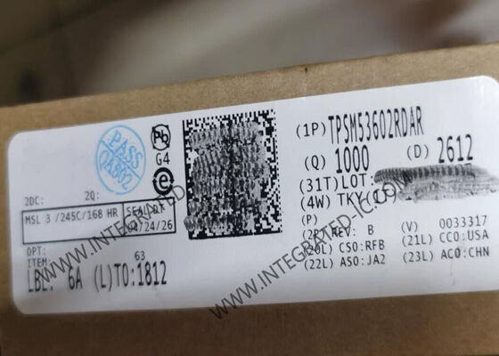 TPSM53602RDAR इंटीग्रेटेड सर्किट चिप स्टेप-डाउन पावर मॉड्यूल 36V 2A DC/DC कनवर्टर B3QFN-15