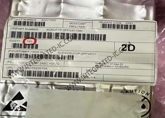 फील्ड प्रोग्राम करने योग्य गेट सरणी XCKU11P-2FFVA1156I FCBGA-1156 Kintex अल्ट्रास्केल FPGAs